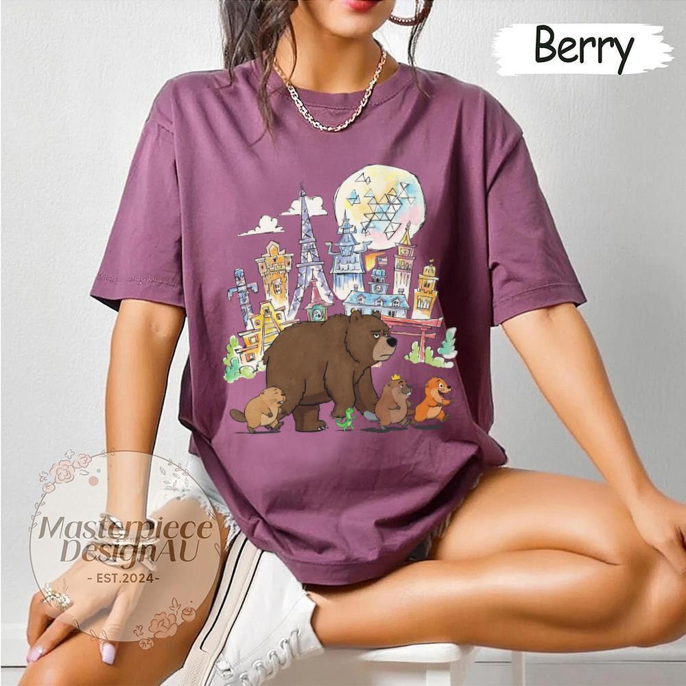 Pixar Hoppers World Landmarks — Gildan Sweatshirt fan art by Snagva (2)