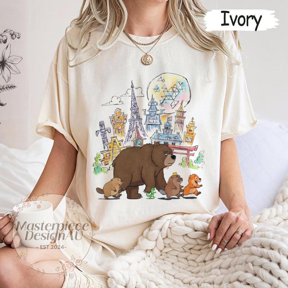Pixar Hoppers World Landmarks — Comfort Colors Tee fan art by Snagva (8)