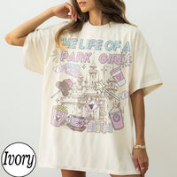 Comfort Colors Park Girl — Bella+Canvas Tee fan art by Snagva (4)