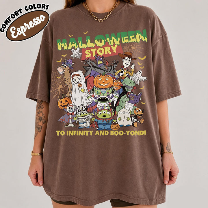 Comfort Colors Toy Story Halloween — Bella+Canvas Tee fan art by Snagva