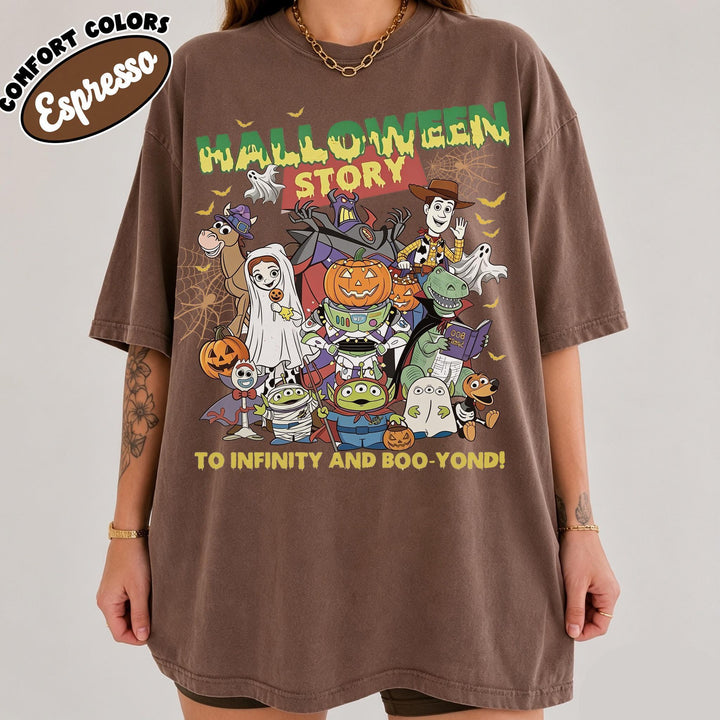 Comfort Colors Toy Story Halloween — Comfort Colors Tee fan art by Snagva