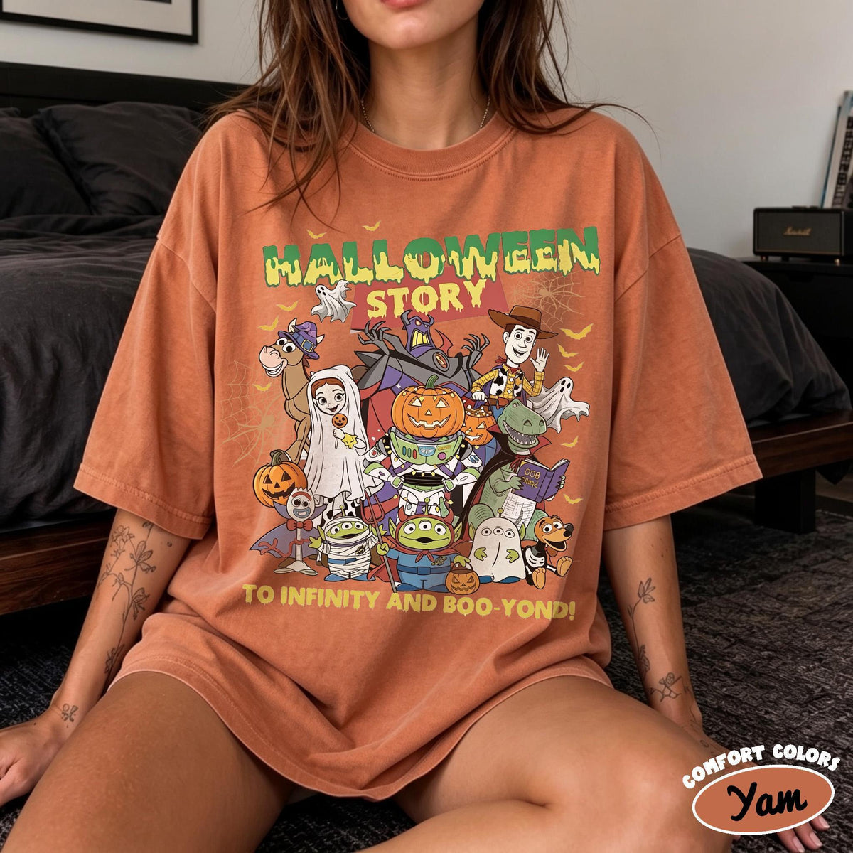 Comfort Colors Toy Story Halloween — Gildan Hoodie fan art by Snagva (4)