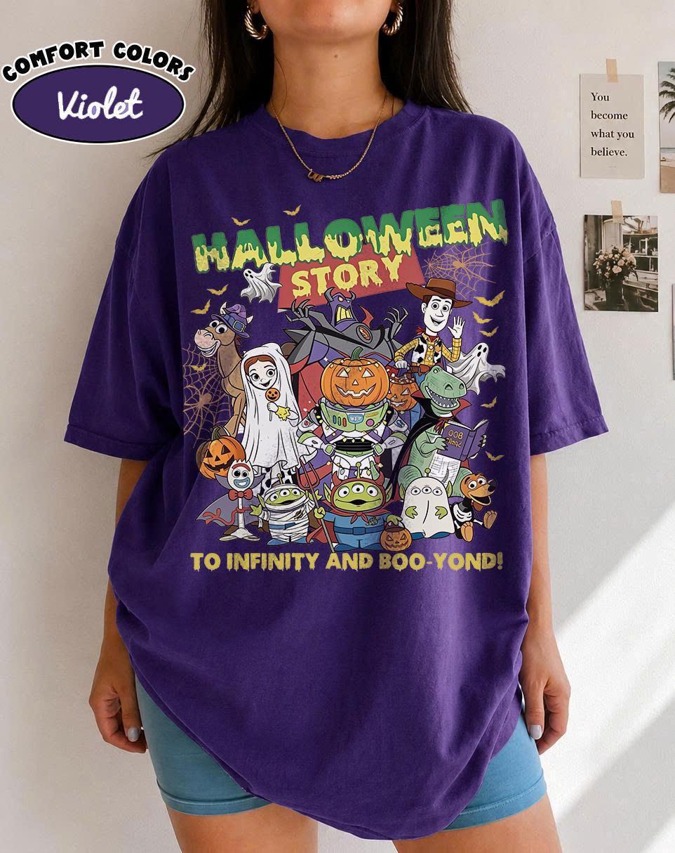 Comfort Colors Toy Story Halloween — Gildan Hoodie fan art by Snagva (5)