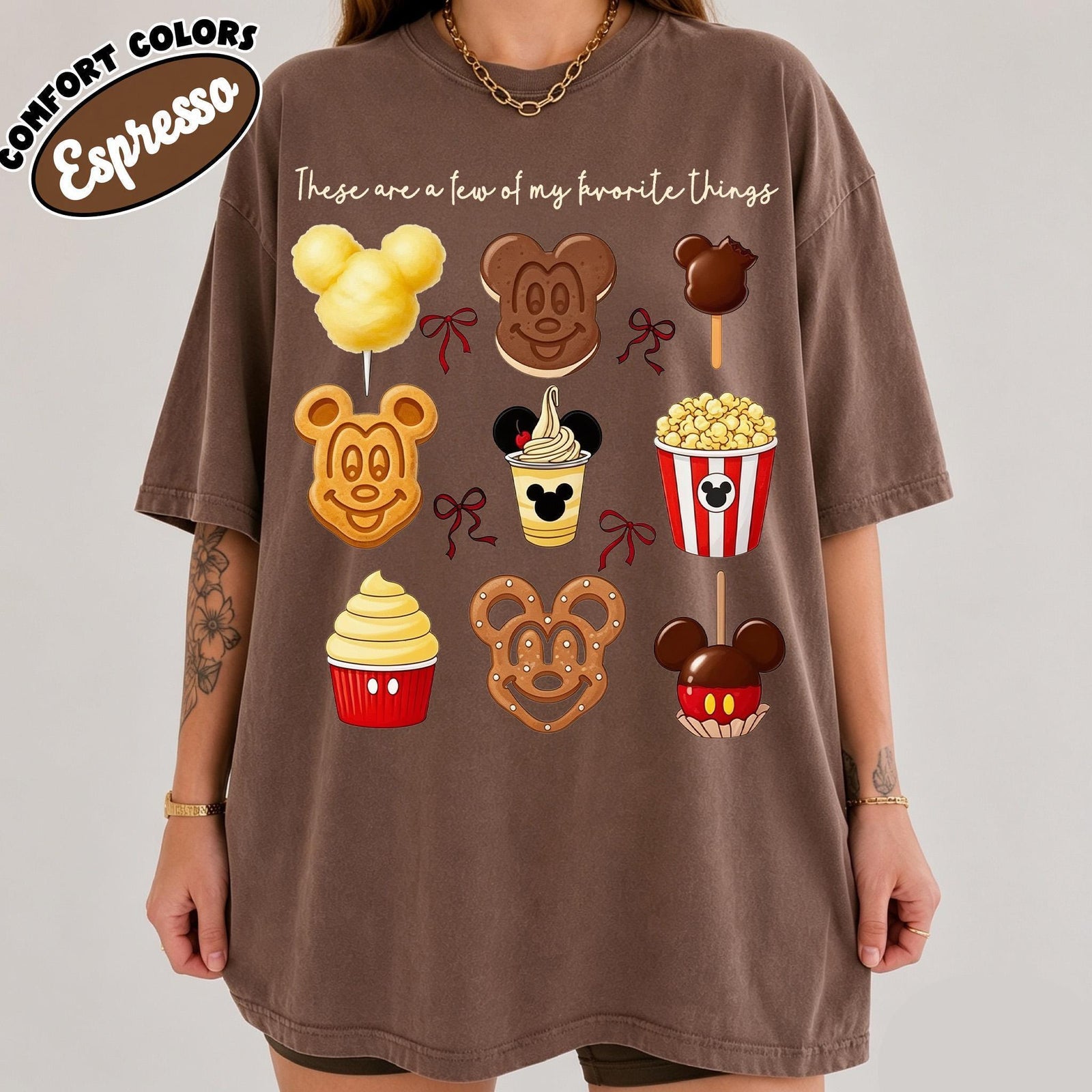 Comfort Colors Mickey Mouse Treats — Gildan Hoodie fan art by Snagva
