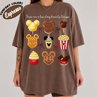 Comfort Colors Mickey Mouse Treats — Gildan Sweatshirt fan art by Snagva