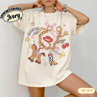 Comfort Colors Retro Toy Story Signatures — Bella+Canvas Tee fan art by Snagva (5)