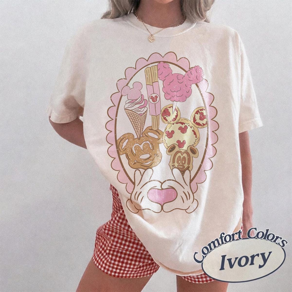 Retro Mickey Mouse Treats — Gildan Sweatshirt fan art by Snagva (3)