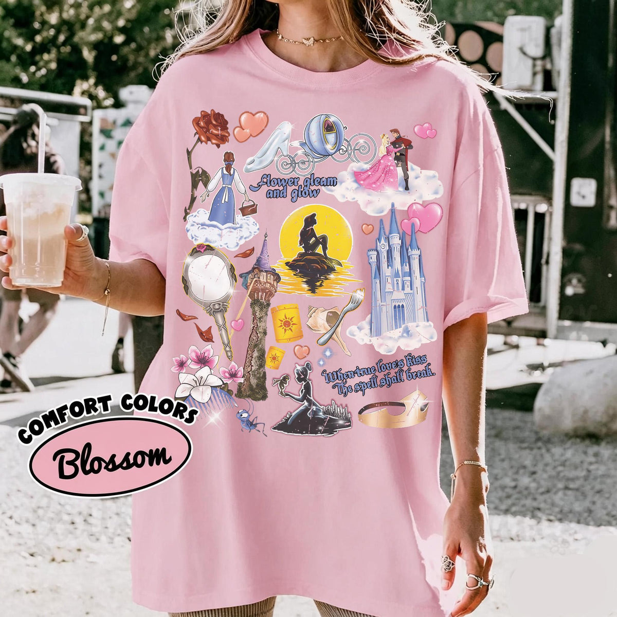 Retro Disneyworld — Comfort Colors Tee fan art by Snagva (2)