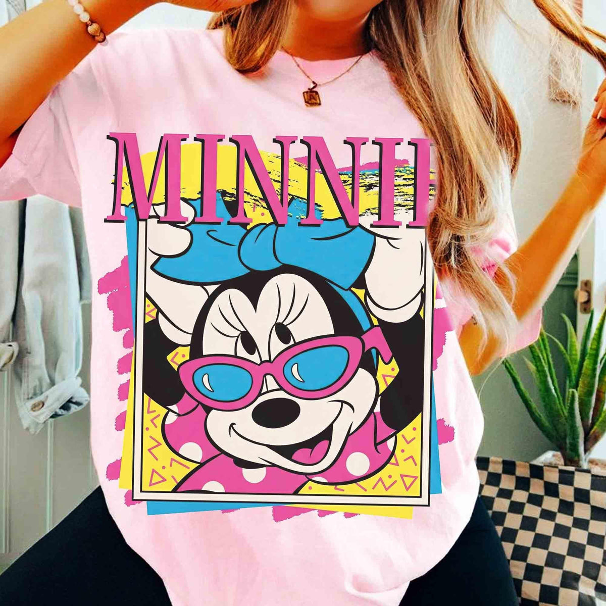 Comfort Colors Minnie Mouse Daisy Duck Disneyland Bestie Vac — Bella+Canvas Tee fan art by Snagva (5)