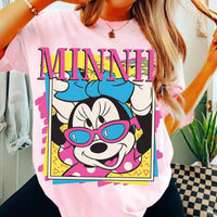 Comfort Colors Minnie Mouse Daisy Duck Disneyland Bestie Vac — Gildan Hoodie fan art by Snagva (5)