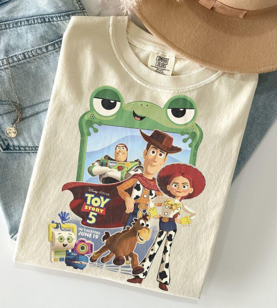 Toy Story 5 — Bella+Canvas Tee fan art by Snagva (5)