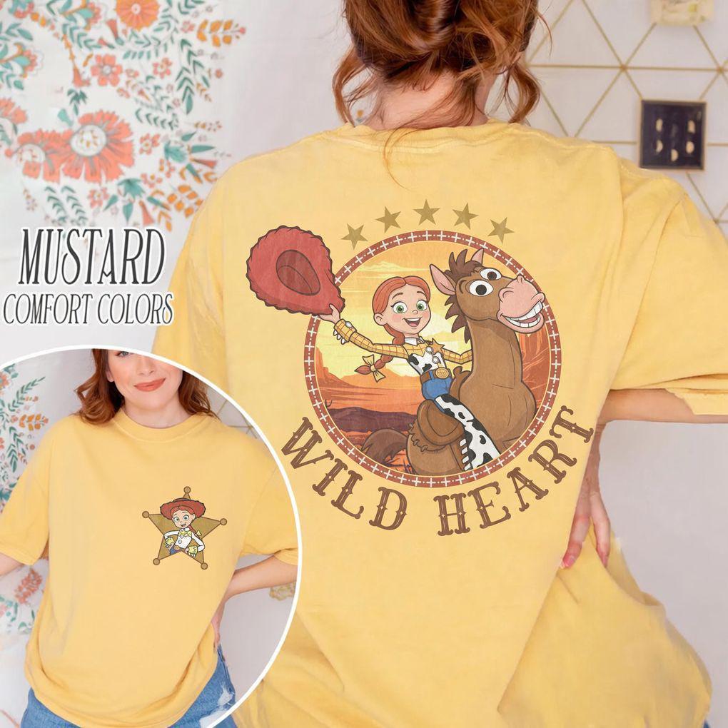 Retro Jessie Wild Heart Comfort Colors — Comfort Colors Tee fan art by Snagva (4)