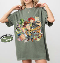 Retro Toy Story Friends Selfie — Gildan Sweatshirt fan art by Snagva (2)