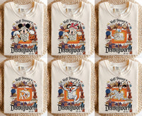 Retro Walt Disney World Halloween — Bella+Canvas Tee fan art by Snagva