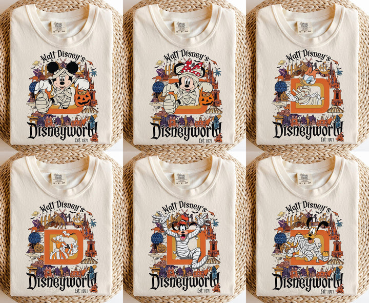 Retro Walt Disney World Halloween — Comfort Colors Tee fan art by Snagva