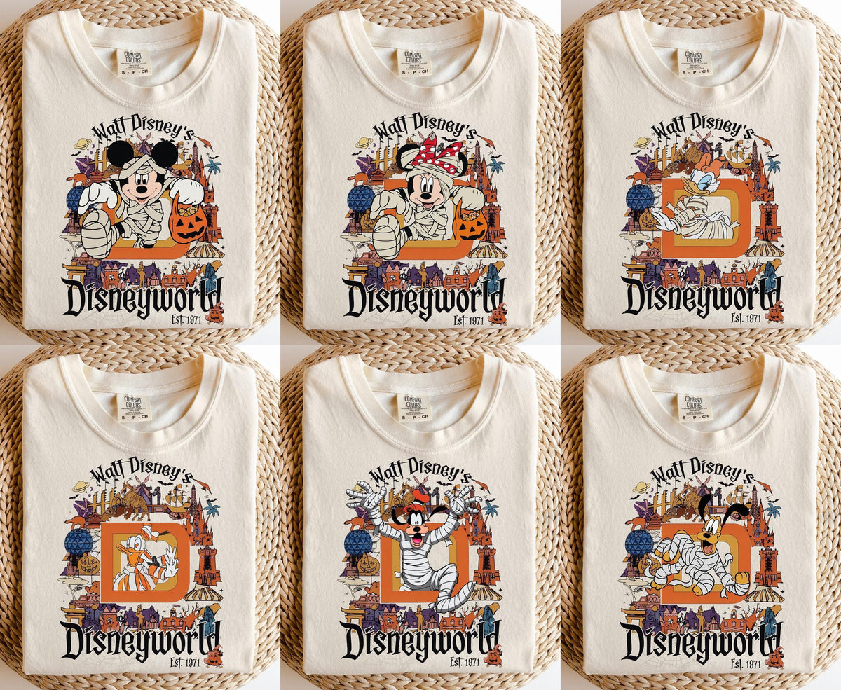 Retro Walt Disney World Halloween — Gildan Hoodie fan art by Snagva