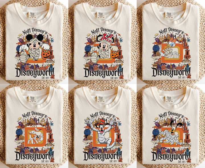 Retro Walt Disney World Halloween — Gildan Hoodie fan art by Snagva