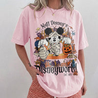 Retro Walt Disney World Halloween — Gildan Hoodie fan art by Snagva (3)