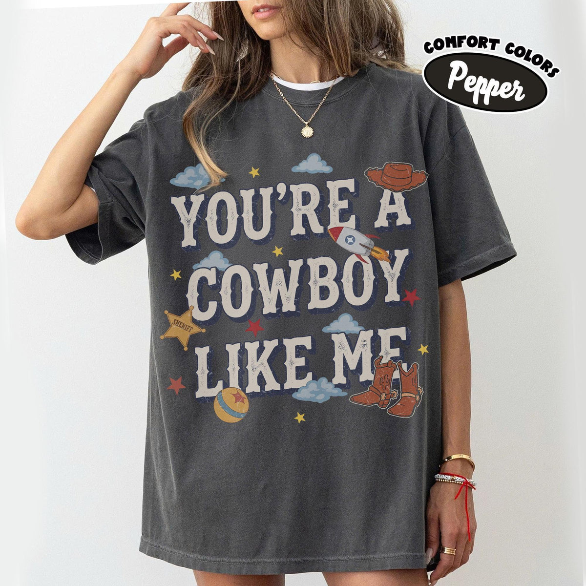 You're A Cowboy Like Me — Comfort Colors Tee fan art by Snagva (4)