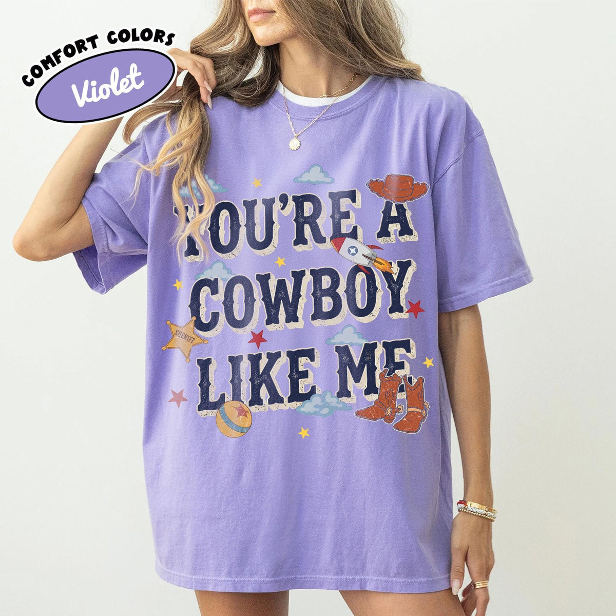 You're A Cowboy Like Me — Gildan Hoodie fan art by Snagva (5)