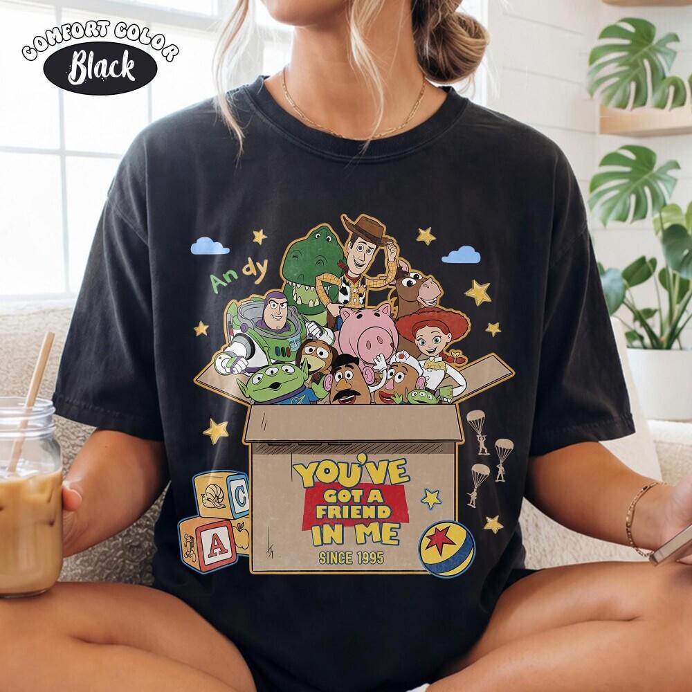 Toy Story 1995 Comfort Colors — Bella+Canvas Tee fan art by Snagva (4)