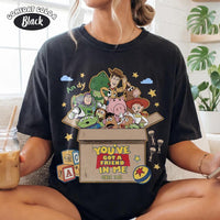 Toy Story 1995 Comfort Colors — Bella+Canvas Tee fan art by Snagva (4)