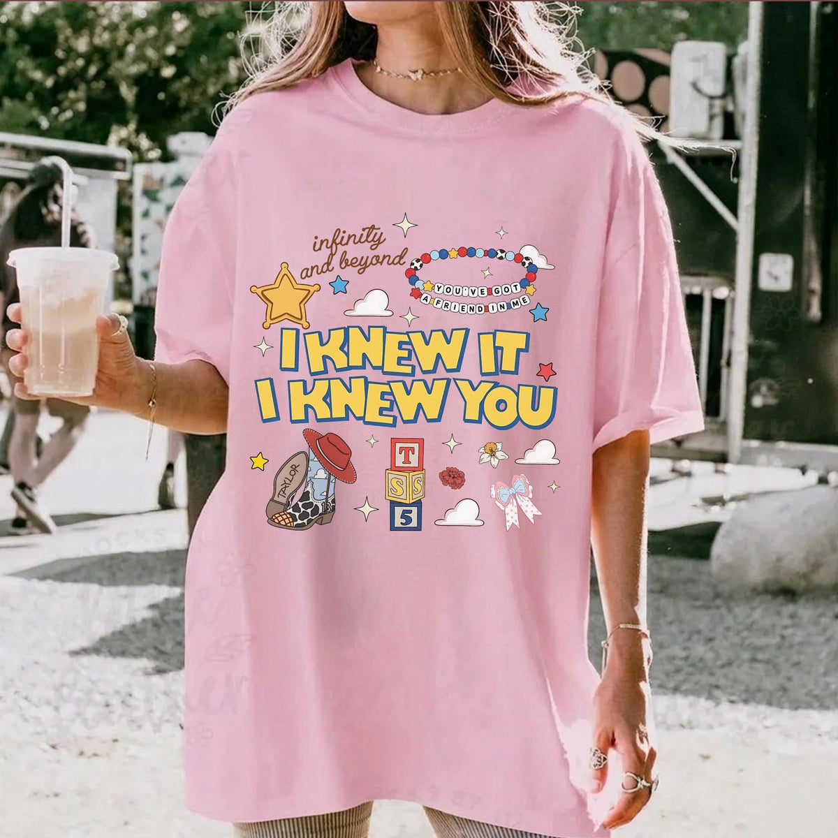 Retro I Knew It You — Comfort Colors Tee fan art by Snagva (6)