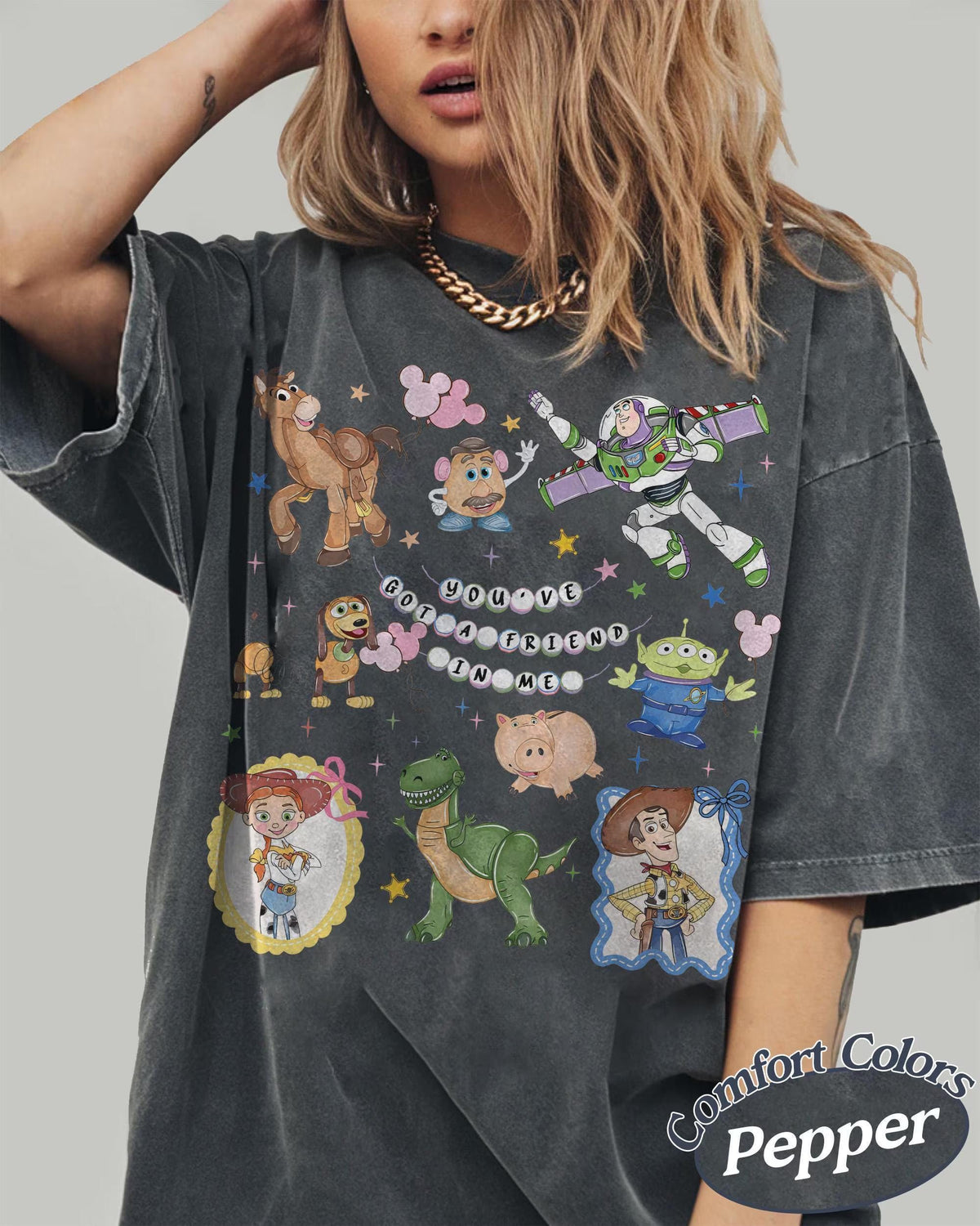 Retro Toy Story — Bella+Canvas Tee fan art by Snagva (4)