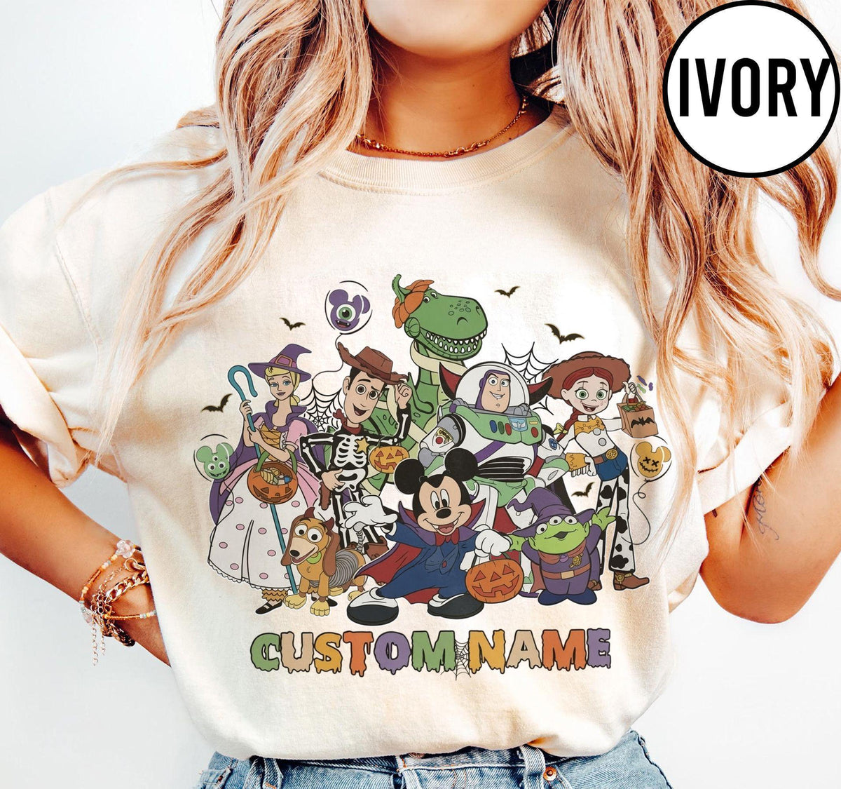 Custom Disney Pixar Halloween — Gildan Hoodie fan art by Snagva