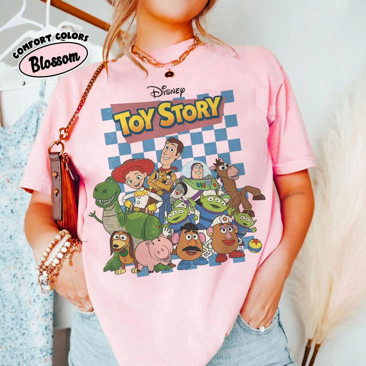Comfort Colors® Retro Toy Story 1995 — Bella+Canvas Tee fan art by Snagva (2)