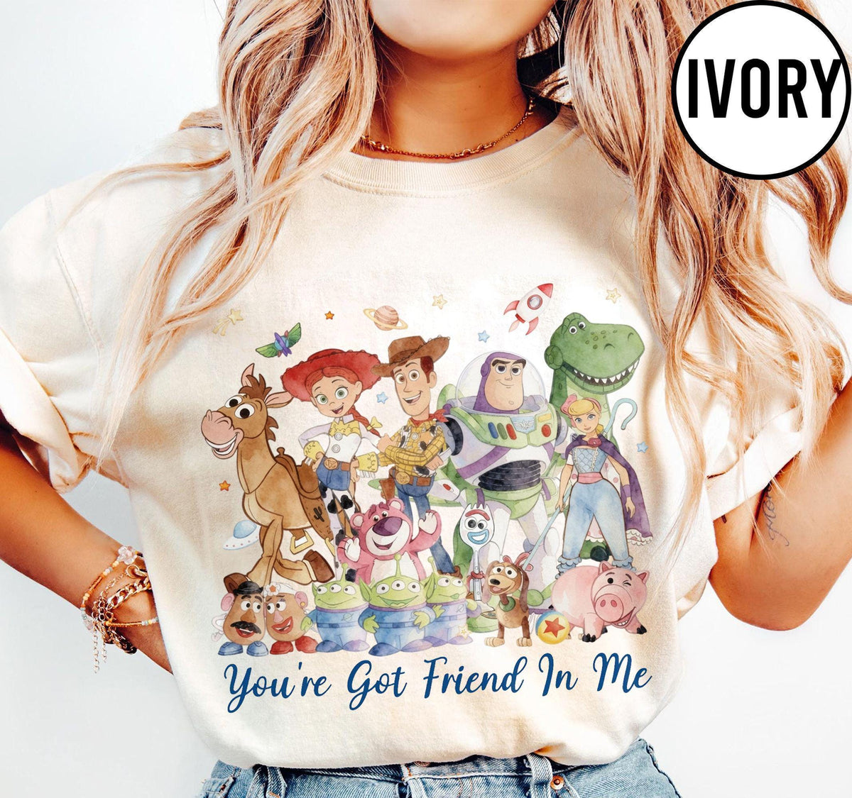 Comfort Colors Retro Toy Story 1995 — Bella+Canvas Tee fan art by Snagva