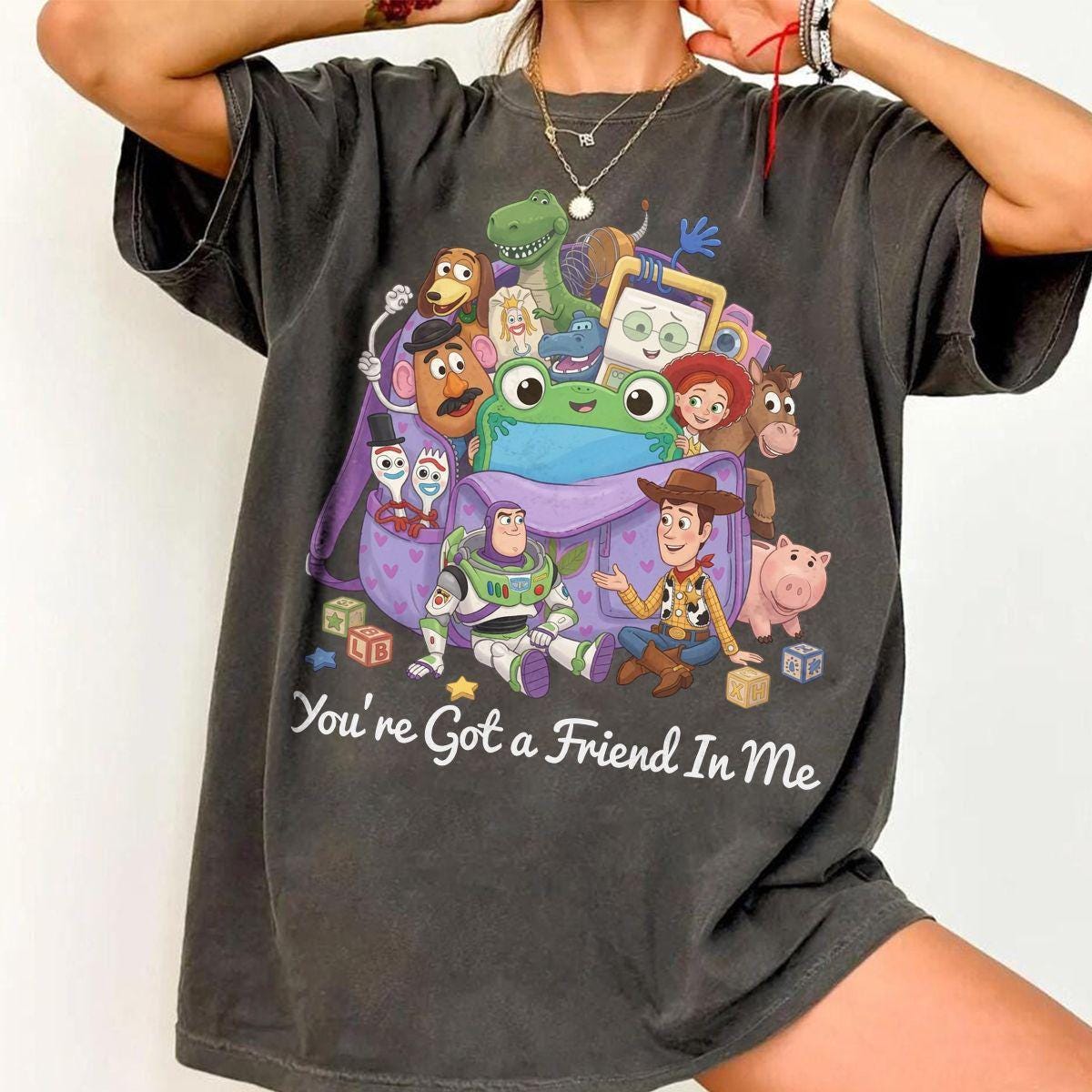 Toy Story Characters — Comfort Colors Tee fan art by Snagva (2)