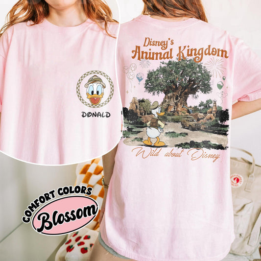 2-Sided Comfort Colors Disney Animal Kingdom Safari Shirts — Comfort Colors Tee