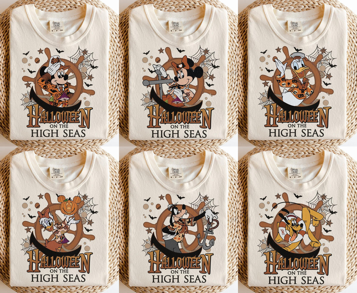 Halloween On The High Seas Comfort Colors — Gildan Hoodie fan art by Snagva