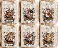 Halloween On The High Seas Comfort Colors — Gildan Hoodie fan art by Snagva