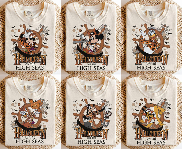 Halloween On The High Seas Comfort Colors — Gildan Hoodie fan art by Snagva