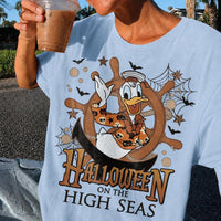 Halloween On The High Seas Comfort Colors — Gildan Hoodie fan art by Snagva (3)