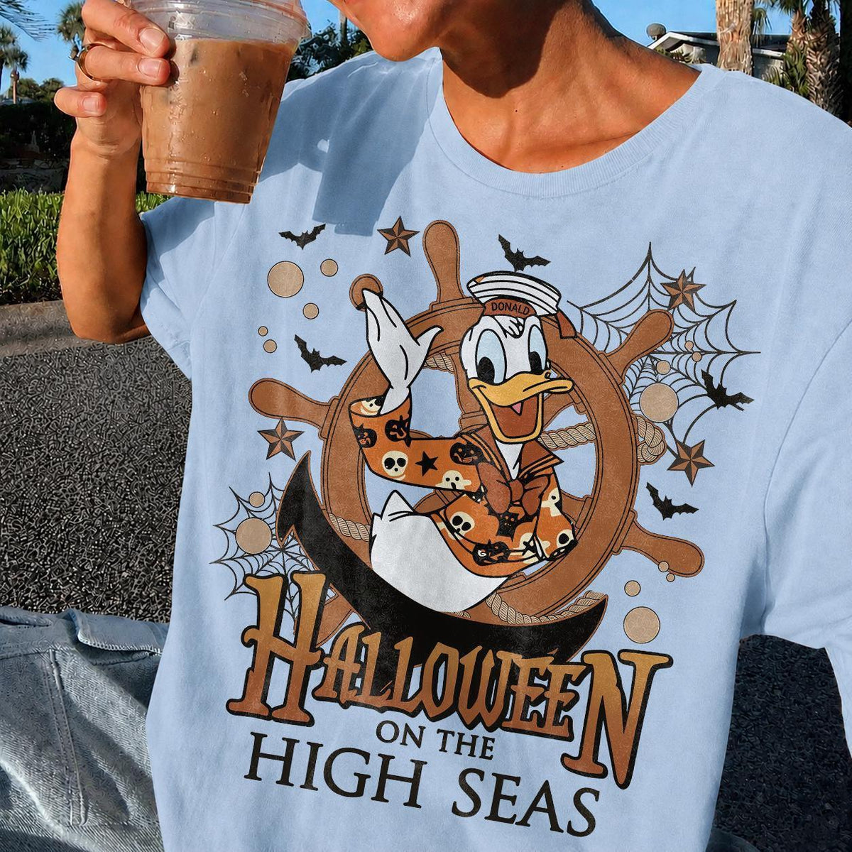 Halloween On The High Seas Comfort Colors — Gildan Sweatshirt fan art by Snagva (3)