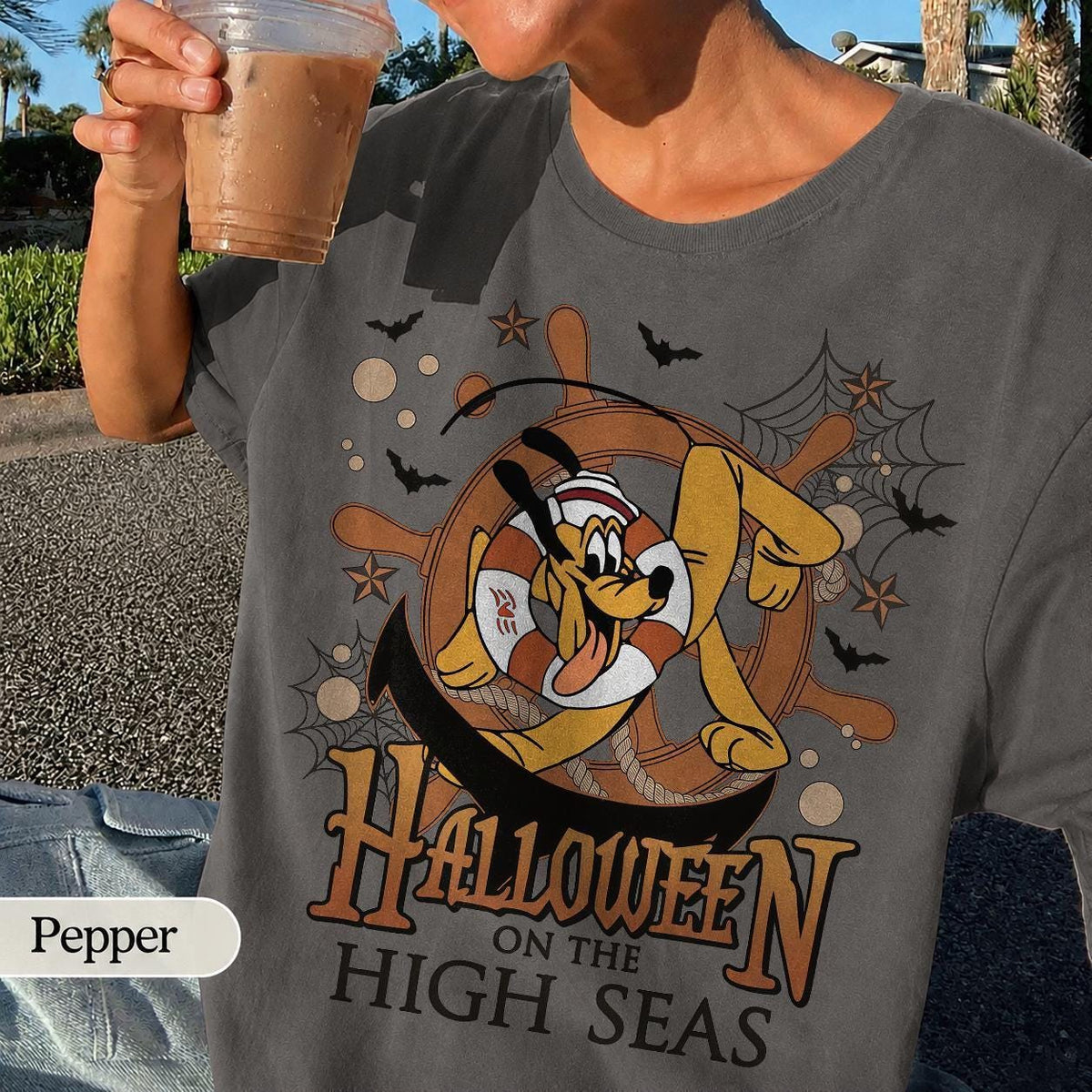 Halloween On The High Seas Comfort Colors — Comfort Colors Tee fan art by Snagva (4)