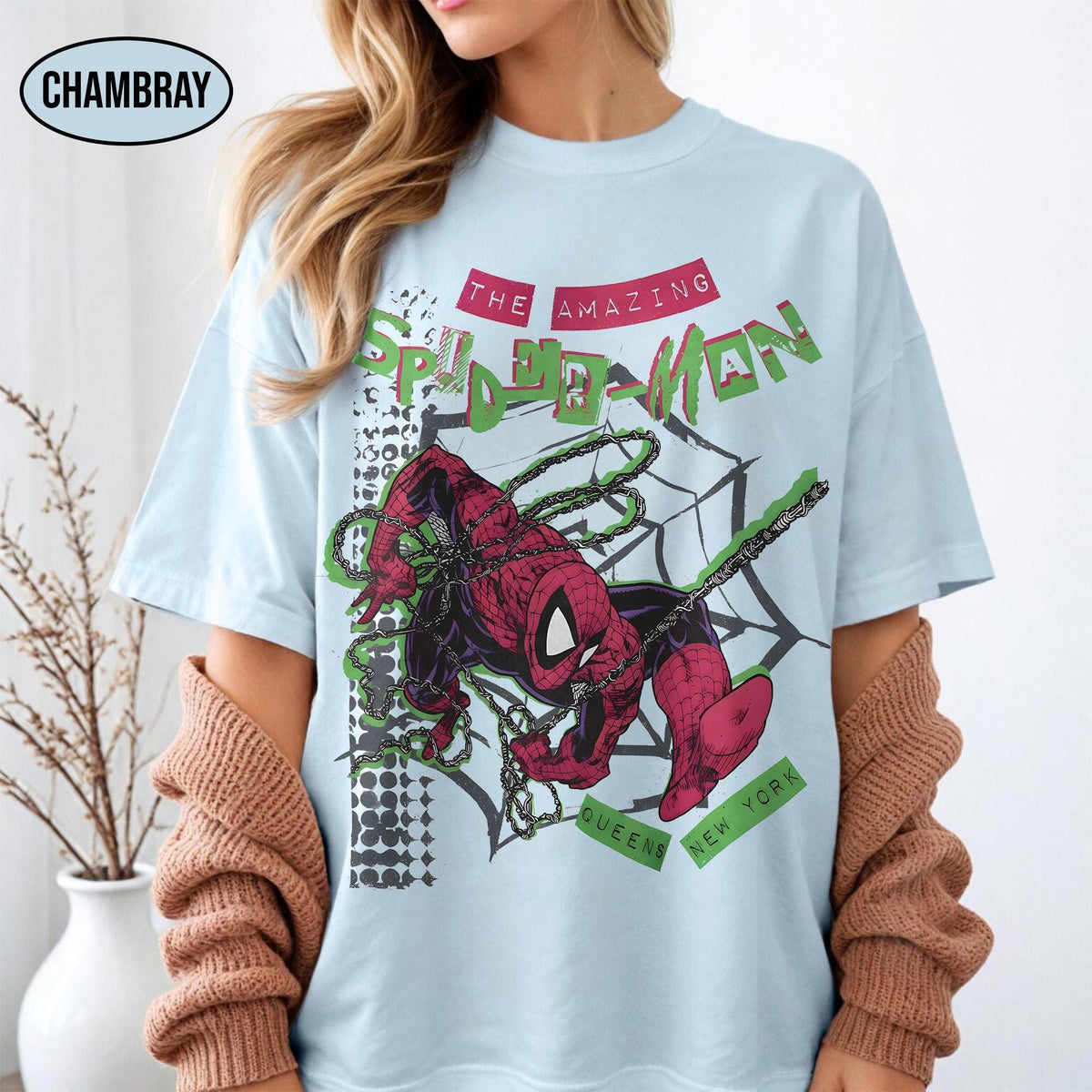 Retro Amazing Spider-Man Comfort Colors — Gildan Hoodie fan art by Snagva (4)