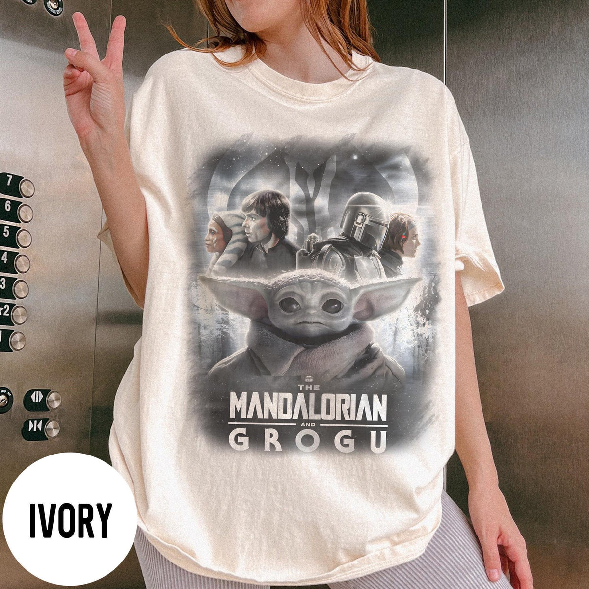Mandalorian — Comfort Colors Tee fan art by Snagva