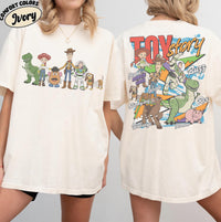 Toy Story 1995 Retro Comfort Colors — Bella+Canvas Tee fan art by Snagva (5)