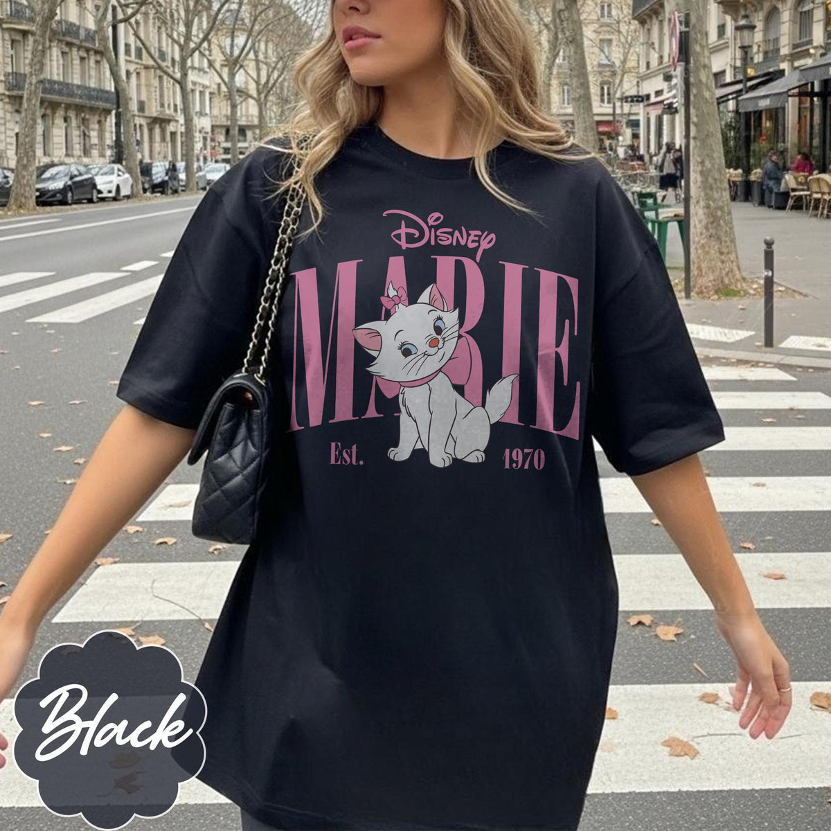Retro Marie Aristocats Comfort Colors — Comfort Colors Tee fan art by Snagva (2)