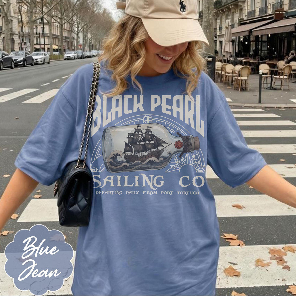 Disney Pirates Black Pearl Sailing and Co — Gildan Hoodie fan art by Snagva (3)