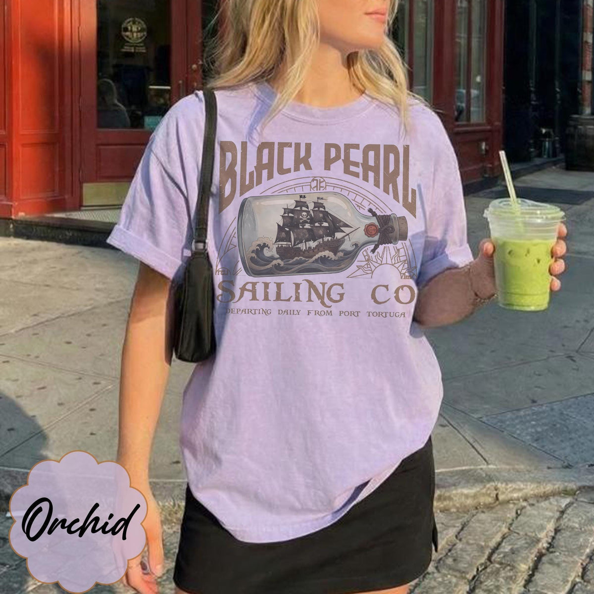 Disney Pirates Black Pearl Sailing and Co — Gildan Hoodie fan art by Snagva (5)