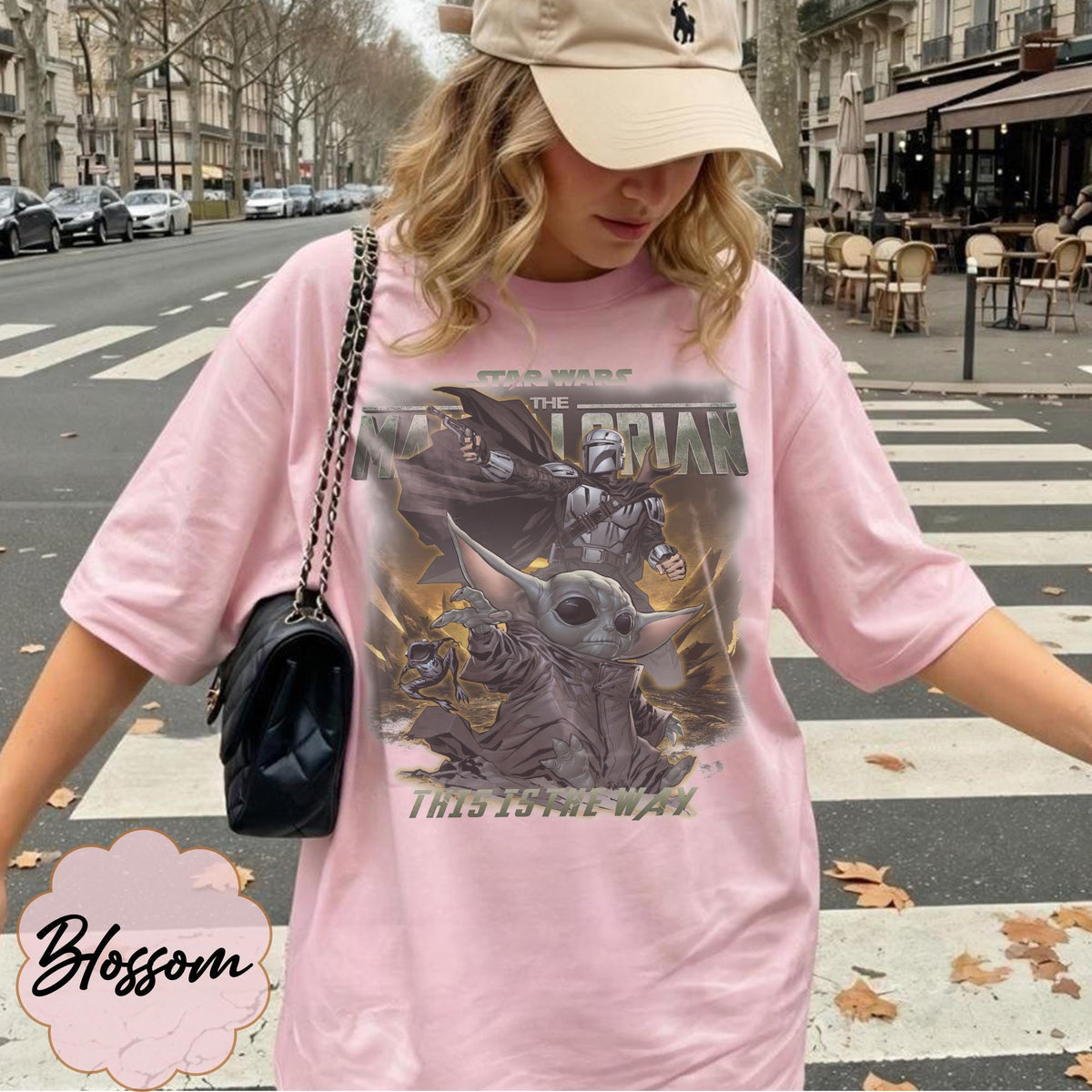 Retro Star Wars The Mandalorian And Grogu — Comfort Colors Tee fan art by Snagva (6)
