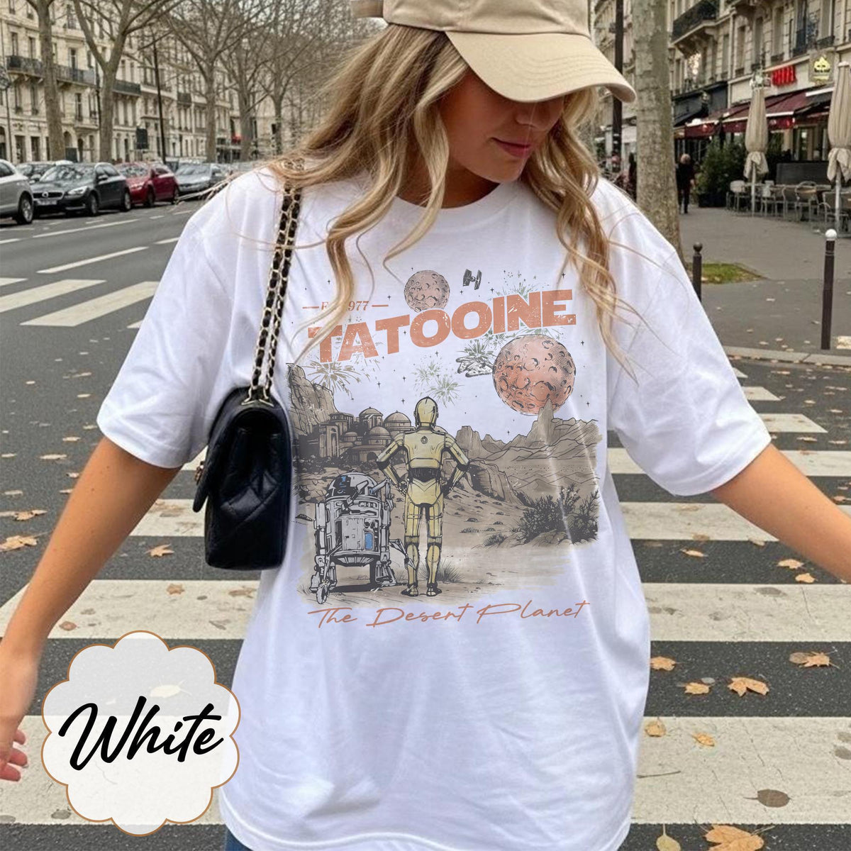 Star Wars Tatooine 1977 The Desert Planet — Comfort Colors Tee fan art by Snagva (5)
