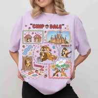 Disney Chip And Dale Double Trouble Comfort Color — Gildan Sweatshirt fan art by Snagva (3)