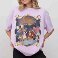 Comfort Colors Lady Tramp Spaghetti Eating — Bella+Canvas Tee fan art by Snagva (4)