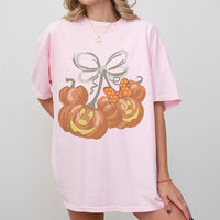 Wartercolor Coquette Mickey Pumpkin Retro — Bella+Canvas Tee fan art by Snagva (2)